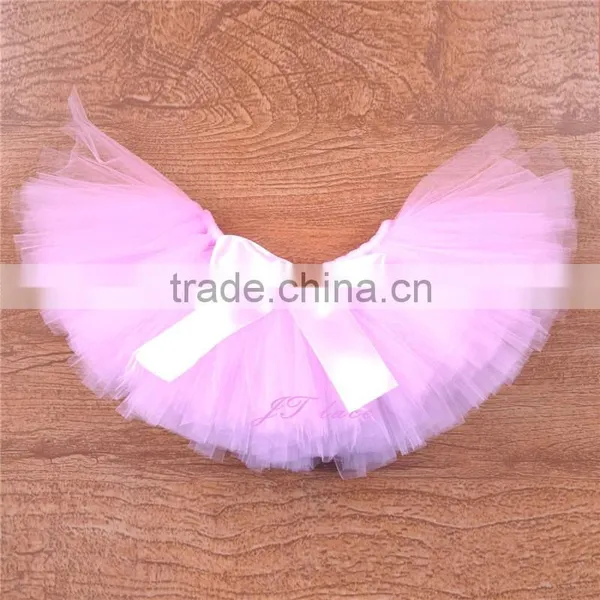 First Birthday Outfit, First Birthday Tutu Set,Photo Prop Tutu- Lt Pink Tutu Set photo-3