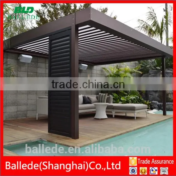 Opening Motorized Aluminium Louver Roof photo-2