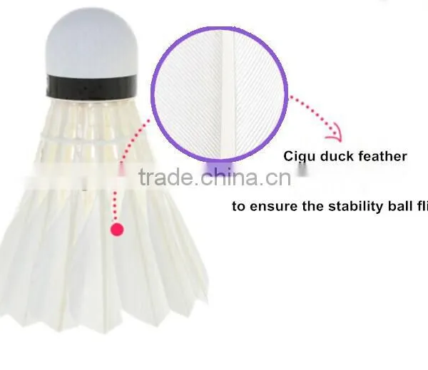 Classy Cigu Duck Feather Shuttlecock Badminton New Hot Sale photo-2