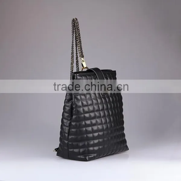 3527 PU Quilted Designer Female Ladies Handbag Wholesale photo-2