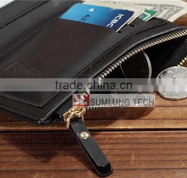 RFID Blocking Wallet, Credit Card Coin Wallet. RFID Blocker Unisex Wallet Purse Card Coin Holder Organizer photo-5