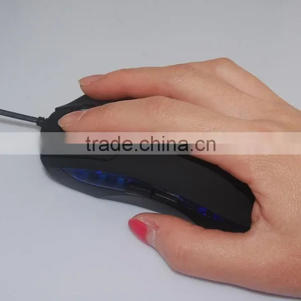 High Quality Weighted 2400dpi Wired Drivers Usb 6d Gaming Mouse photo-3