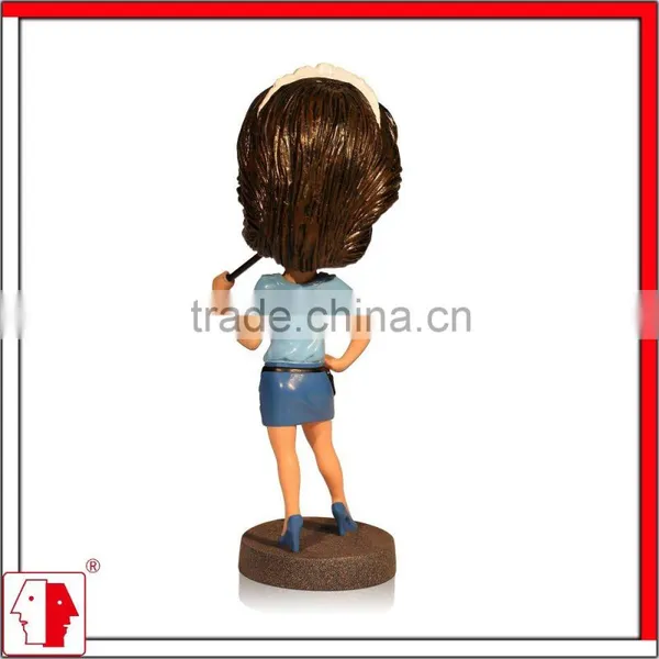 MING PEOPLE Custom 7 Inches Sexy Lady Bobble Head Doll for Business Gift,home Decor,personalized Birthday Gift as Mini You photo-2