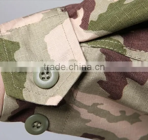 Polygon Desert Camo Polyester/ Cotton African Military Uniform photo-3