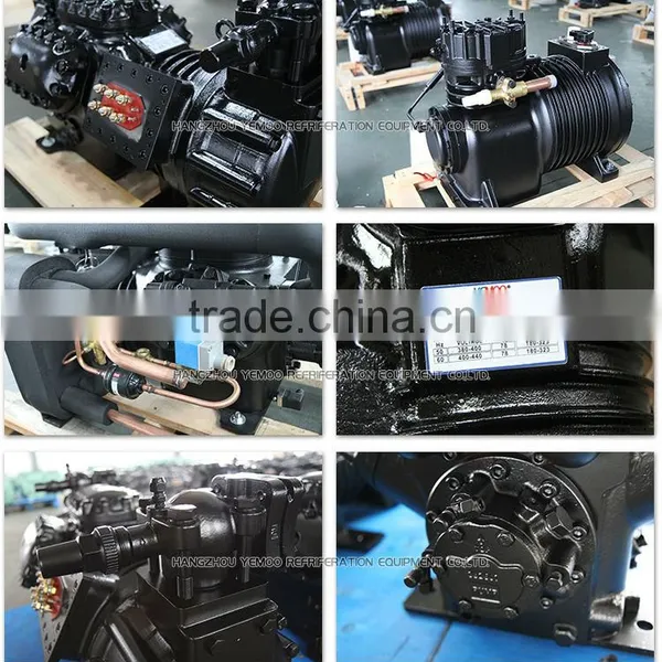 5 hp Hangzhou YEMOO Semi-hermetic Piston Copeland Performer Scroll Compressor for Walk in Freezer photo-4