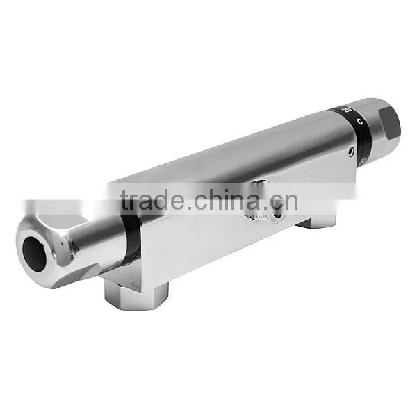 Thermostatic Bath Mixer Shower Exposed Valve Bottom Brass Thermo Bathroom Faucet Lowest Price photo-3