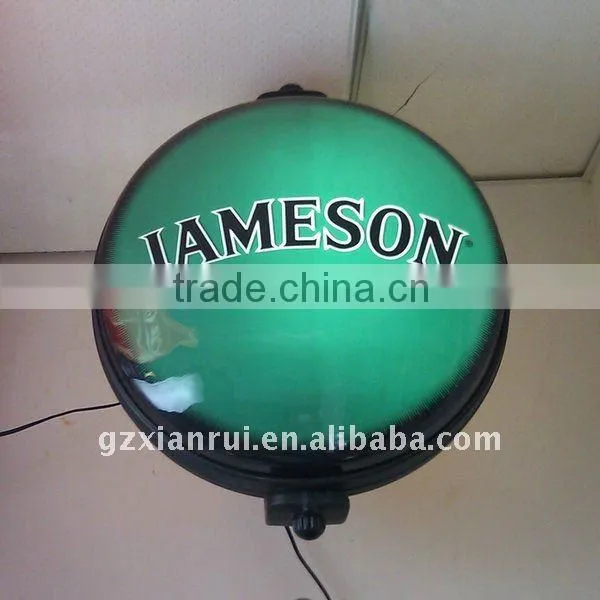 Fluorescent Lamp Revolving Pub ABS Light Box
