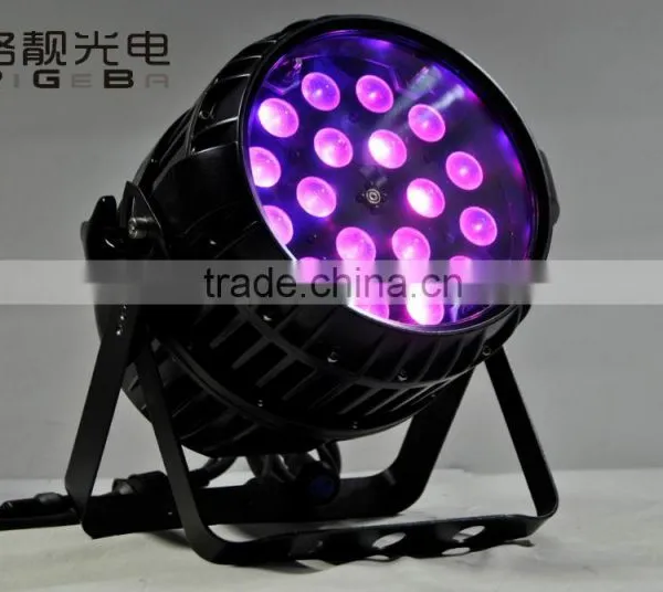 Guangzhou Wholesale High--quality 18Leds 10W RGBW 4IN1 Outdoor LED Par Light/DMX512 photo-5