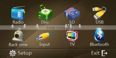 3 Inch Car Dvd With Touch Screen, With USB/SD, AM/FM Private Tooling photo-3
