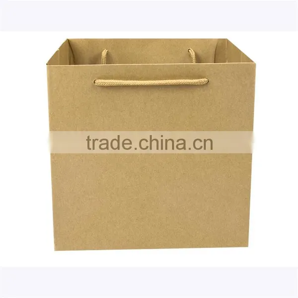 New Product Recycle Eco Friendly Brown Shopping Kraft Paper Bag Most Popular photo-3