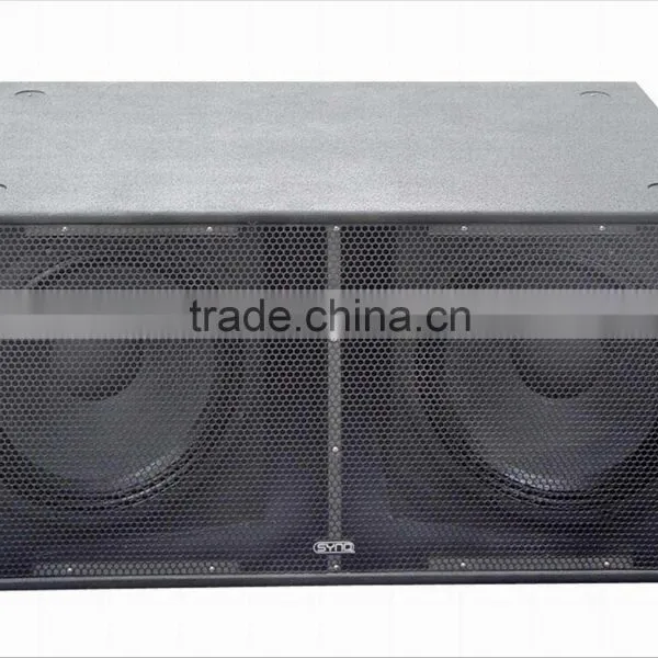 High Power Double 18' Subwoofer With Very Compact Design RS218