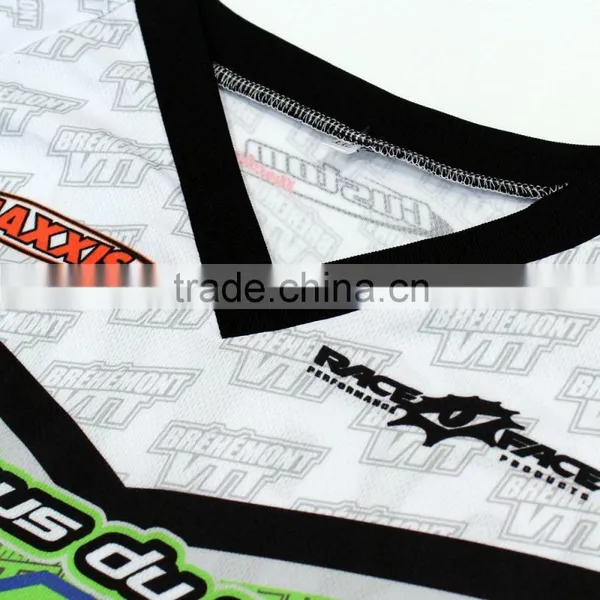 Wholesale 100%polyester Motocross Jerseys / BMX Jerseys / Custom Motocross Jerseys photo-3