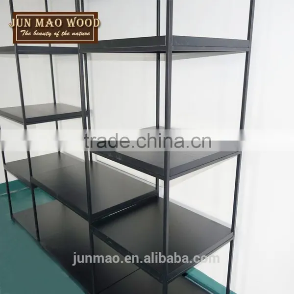 High End Metal and Wood Design Display Furniture for Garment Shop Display Stand photo-2