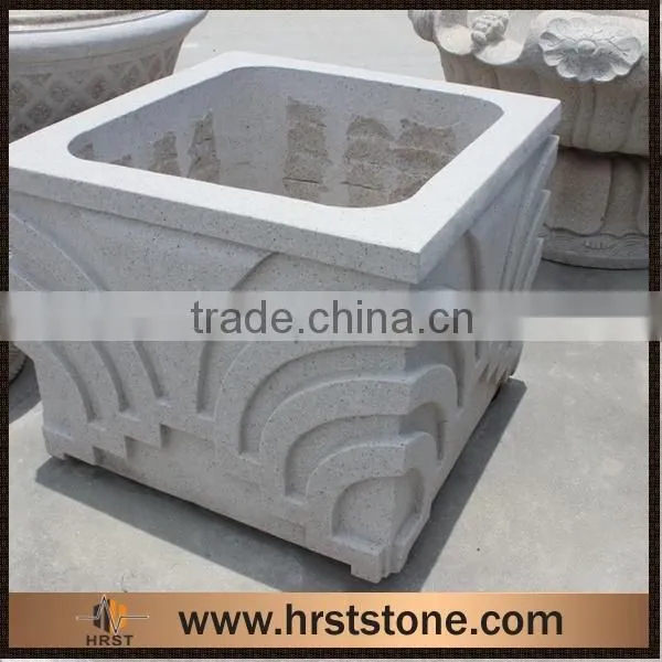 Natural Old Large Flower Pots Stone photo-6
