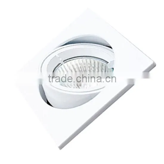 Ceiling White Suqare Double Downlight photo-3
