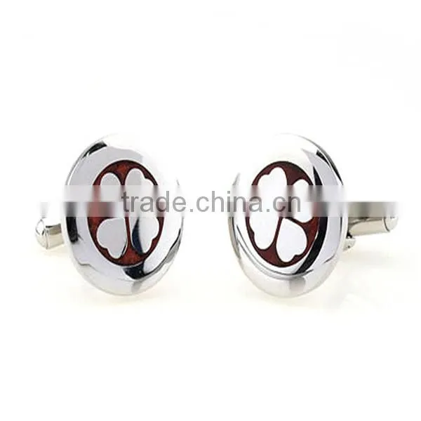 Fashion Jewelry Wholesale Wood Cufflinks for Men