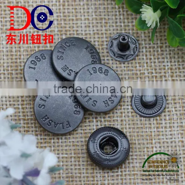 Wholesale Metal Button Customized 4 Parts Snap Fastener,Snap Button Bracelet photo-3