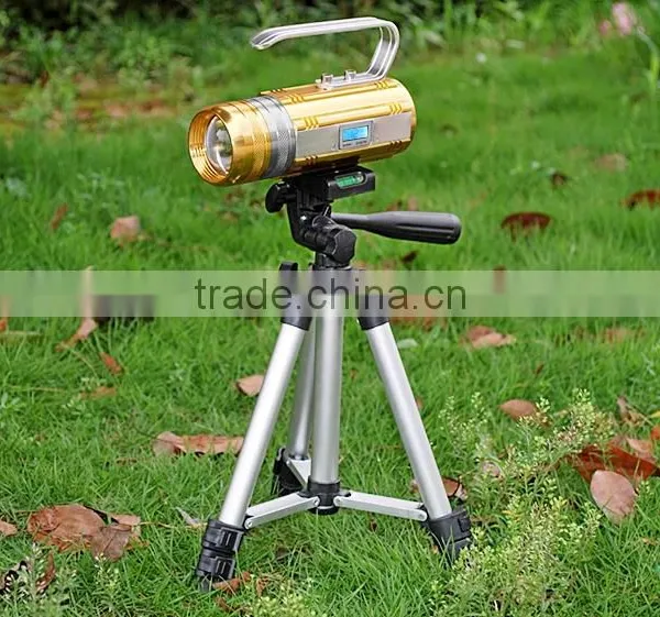 A-ok 3W White LED+3W Blue LED +3 LED Aluminium Fishing Light With Support and Charger photo-3