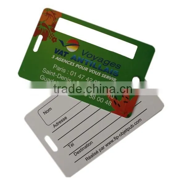 Beautiful Customized Luggage Tag Template, Print Bag Tag in Shenzhen