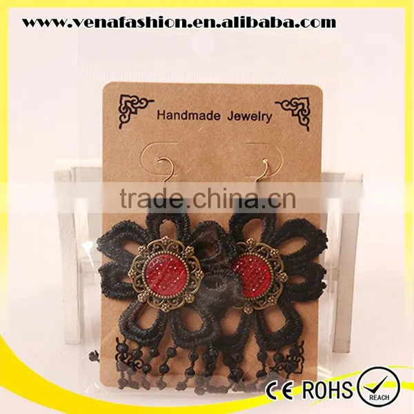 Lace Fashion Indian Jewelry Set, Cheap Necklace and Earring Sets photo-6