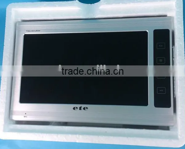 9 INCH Villa Color Video Intercom System Wired for Home Security From China Ete photo-2
