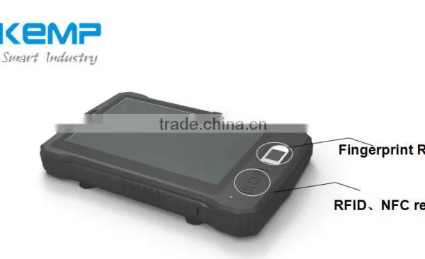 Andriod System Biometric Rugged Tablet PC With Optional Fingerprint Verification Module For Warehouse Management photo-4