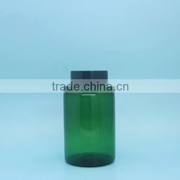 Cylindrical PET Pharmaceutical Plastic Packaging Bottle 300ml, 300cc Medicine Pill Capsule Bottle photo-3