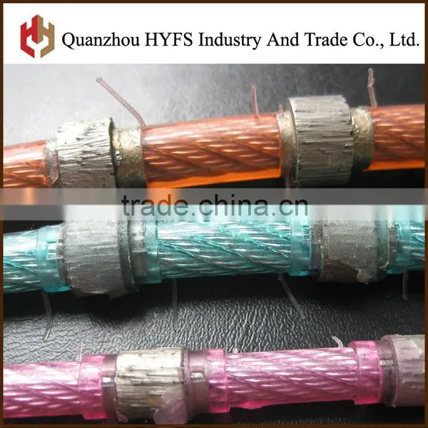 Abrasive Wire Saw for Marble Granite Basalt Quarry and Shaping Diamond Wire Saw for Sale photo-3