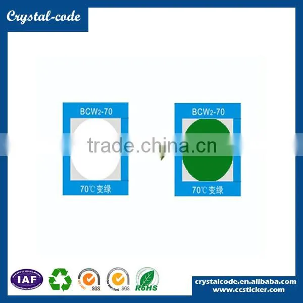 Fast Delivery Customized Time Dependent Color Changing Sticker in Different Temperature photo-3