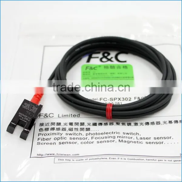 5mm Slot Width 4 Wires U-shaped Photoelectric Sensor With CE Certificate photo-6