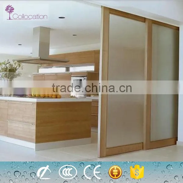 Good Quality Wooden Color Modern Aluminium Windows and Door photo-3