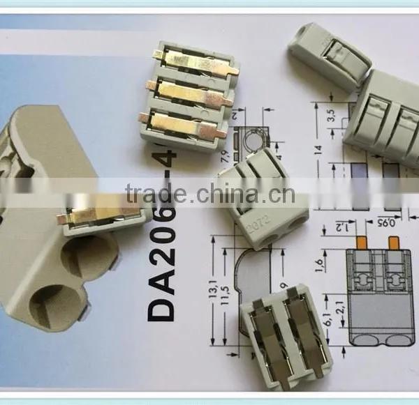 Factory Price 4.00MM Germany Terminal Block With Fast Surface Mount Pcb Terminal Blocks With Push-buttons photo-2