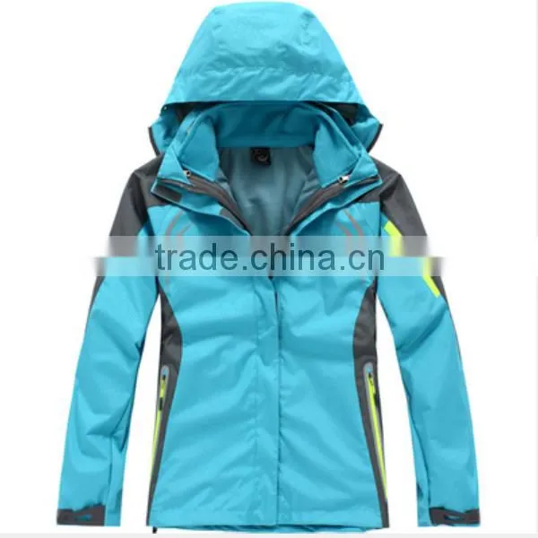 2015 Outdoor 2 in 1 Waterproof Windproof Hunting China Cheap Sportswear Women photo-3