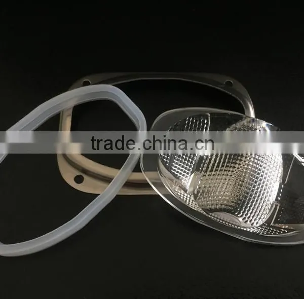 102mm COB Led Street Light Optical Glass Lens photo-3