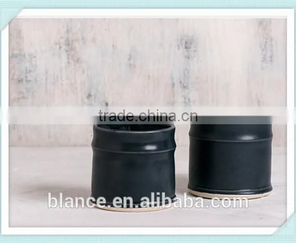Matte Black Ceramic Coffee Cups photo-2