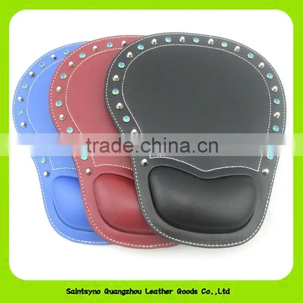 16022 Newly Genuine Leather Custom Printed Gaming Mouse Pad Cute Wrist Rest photo-3