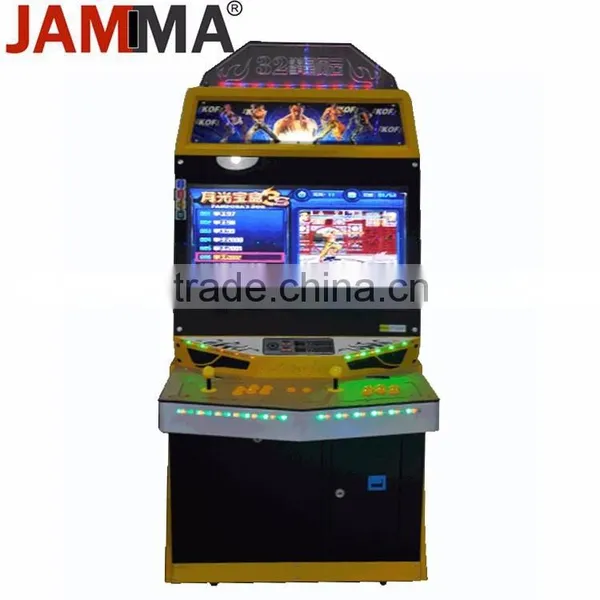 Coin Pusher or Free Factory Direct 32-inch Two-player Arcade Fighting Champion Storm Games Arcade Game Equipment Street Fighter