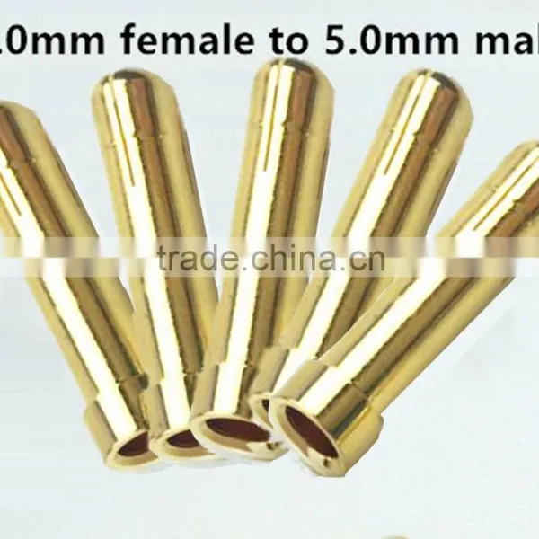 Both 4mm Female to 5mm Male Banana Adapter Plug photo-2