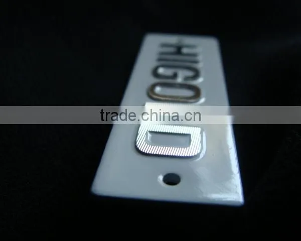 High Quality Custom Uniform Nameplate photo-4
