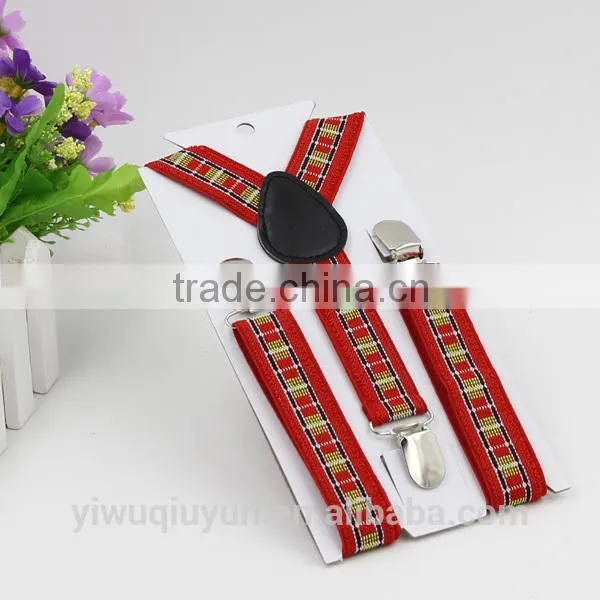 Striped Braces Suspenders Bbay Kids Children Neon Fancy Dress Adjustable Y-back Elastic Belt Strap photo-3