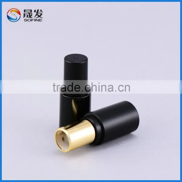 Balck Lipstick Tube Empty Lipstick Container Concise Lipstick Packaging photo-3