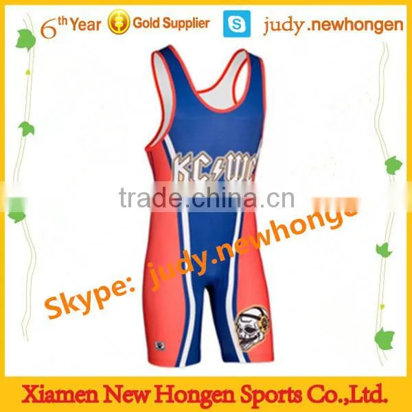 Wholesale Pink Women's Wrestling Singlet