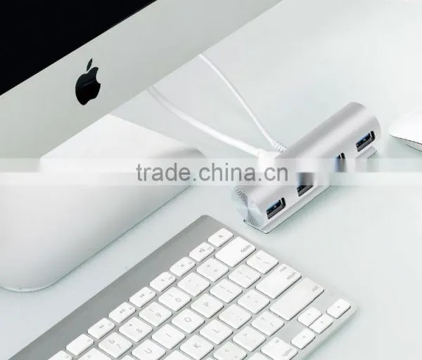 High Performance Usb-c Hub, Type C Change to 4 Port Usb 3.0 Hub With LED Light photo-5