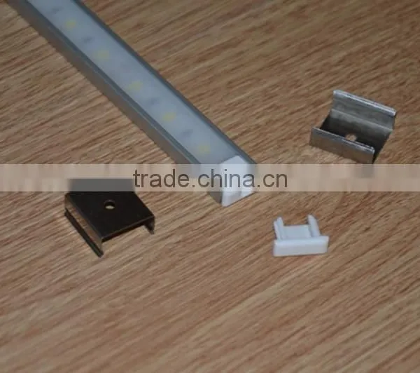 Popular Sale Ceramic White Cover Flat Led Strip Profile for Single Row Strip photo-2