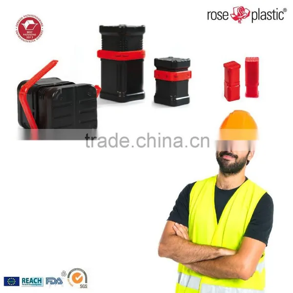 Round Square Plastic Tubes for Packaging Material BK photo-4