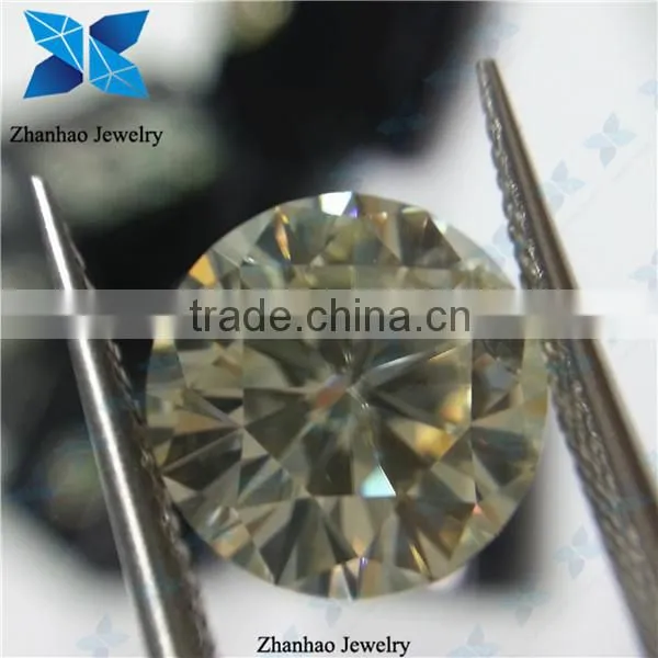 Round White China Loose Moissanite Wholesale