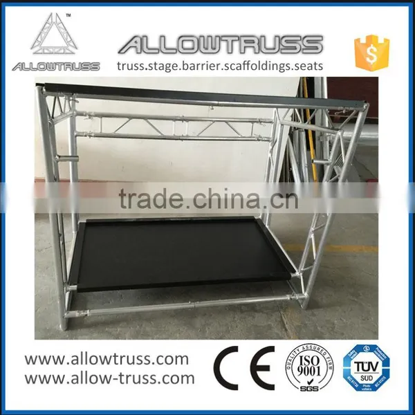 Handy Safe Aluminum DJ Adjustable Folding Table photo-3