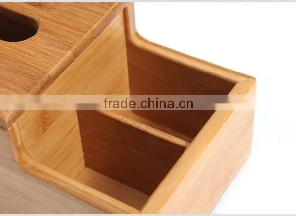 Totally Bamboo Multi-function Napkin/Tissue and Sundries Storage Box photo-2
