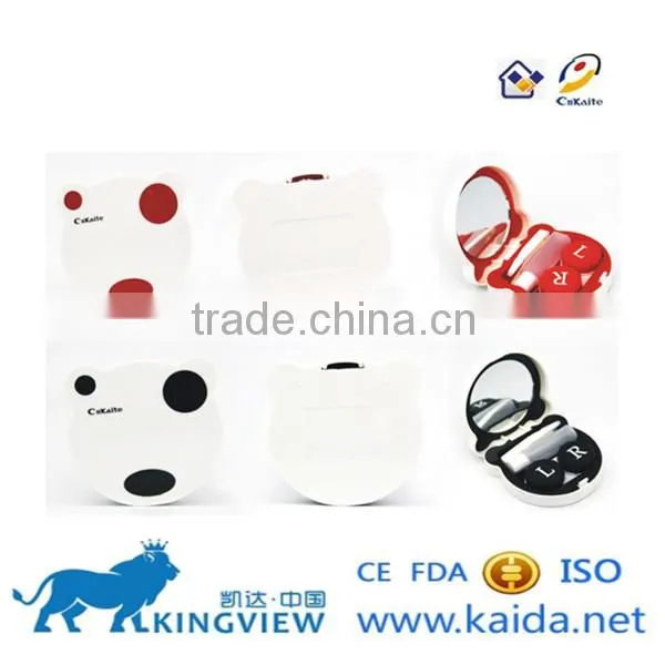 A-901 Kaida Black Panda Contact Lens Mate Box photo-3