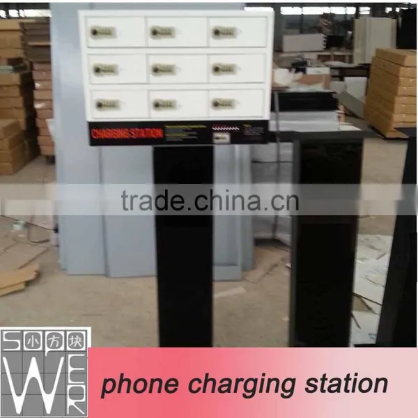 9 Compartment Steel Locker Self Charging dc to ac Inverter photo-4